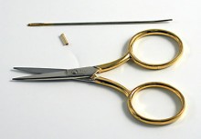 3 1/2 " Italian-Made Needleart Sew Scissors